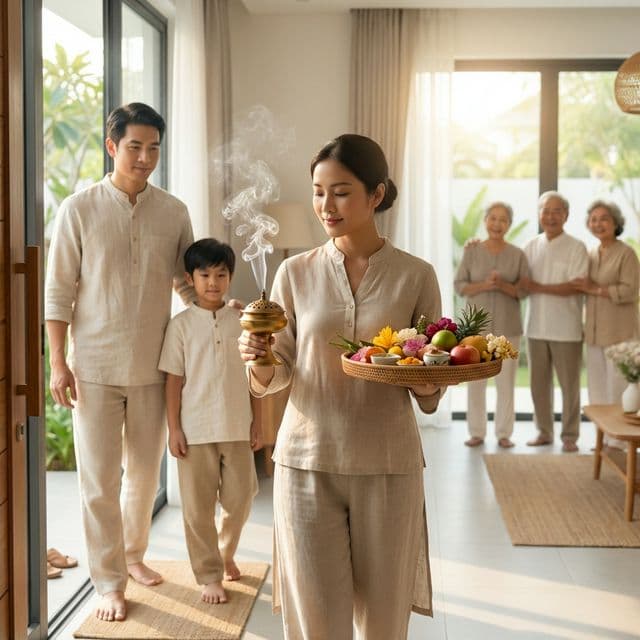 Văn khấn Nhập trạch (Về nhà mới)