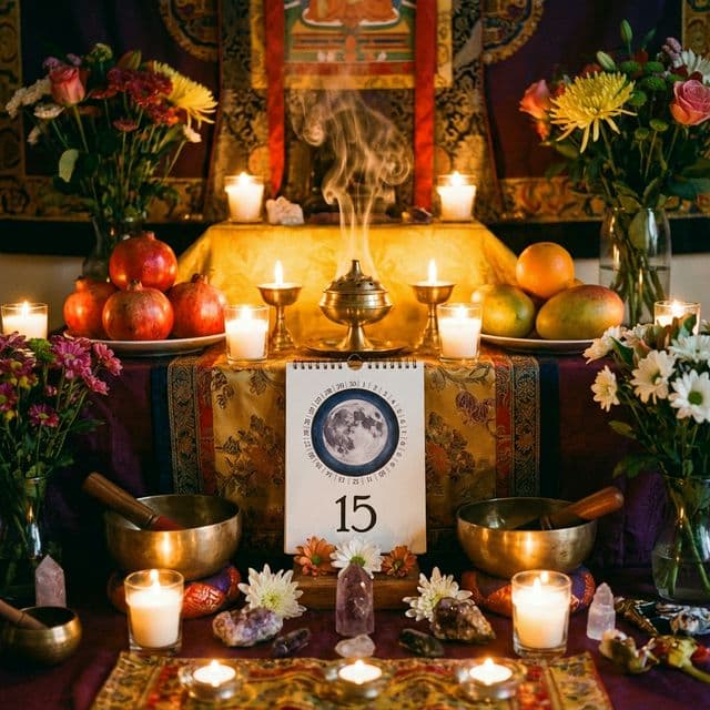 Văn khấn ngày Rằm (15 âm lịch) hàng tháng