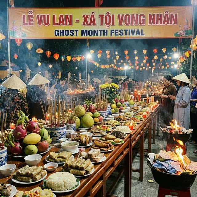 Văn khấn Rằm tháng 7 (Vu Lan & Xá tội vong nhân)
