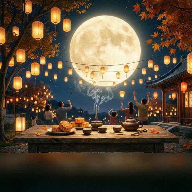 Văn khấn Rằm tháng 8 (Tết Trung Thu)