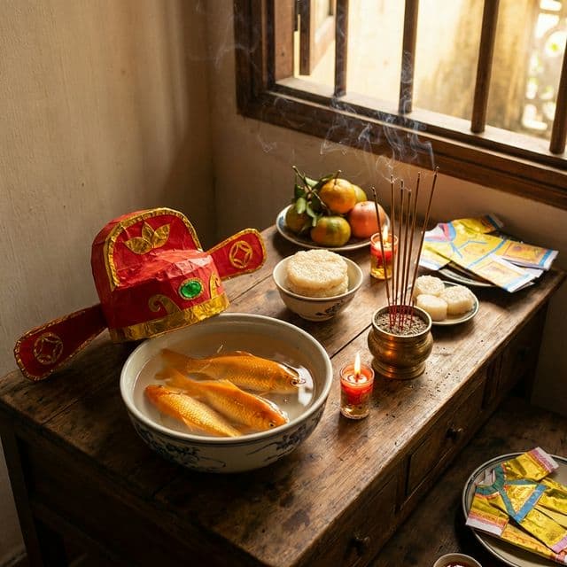 Văn khấn Ông Công Ông Táo (23 tháng Chạp)